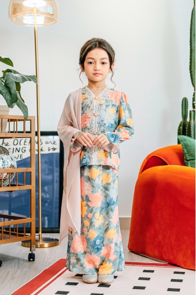  Alyssa Kurung Mini in Green